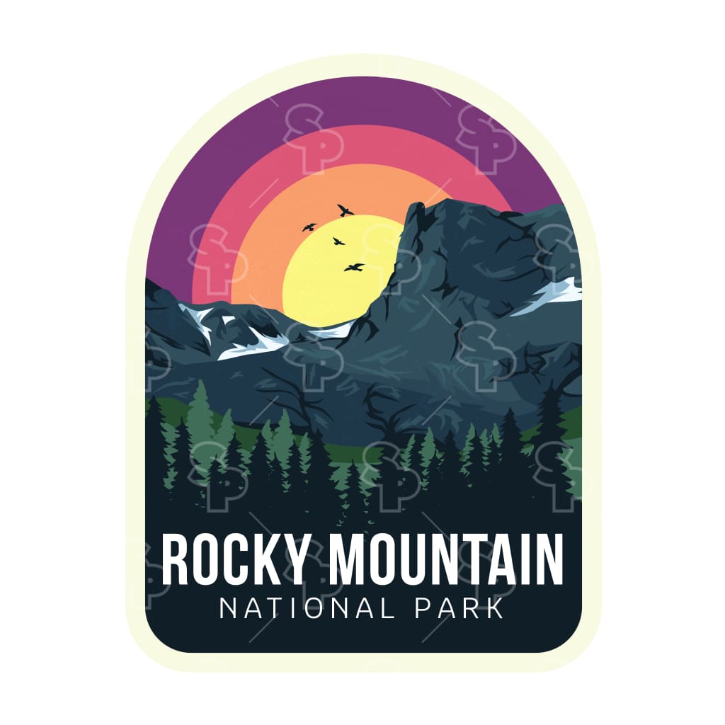 8542 - Rainbow Sky - Rocky Mountain
