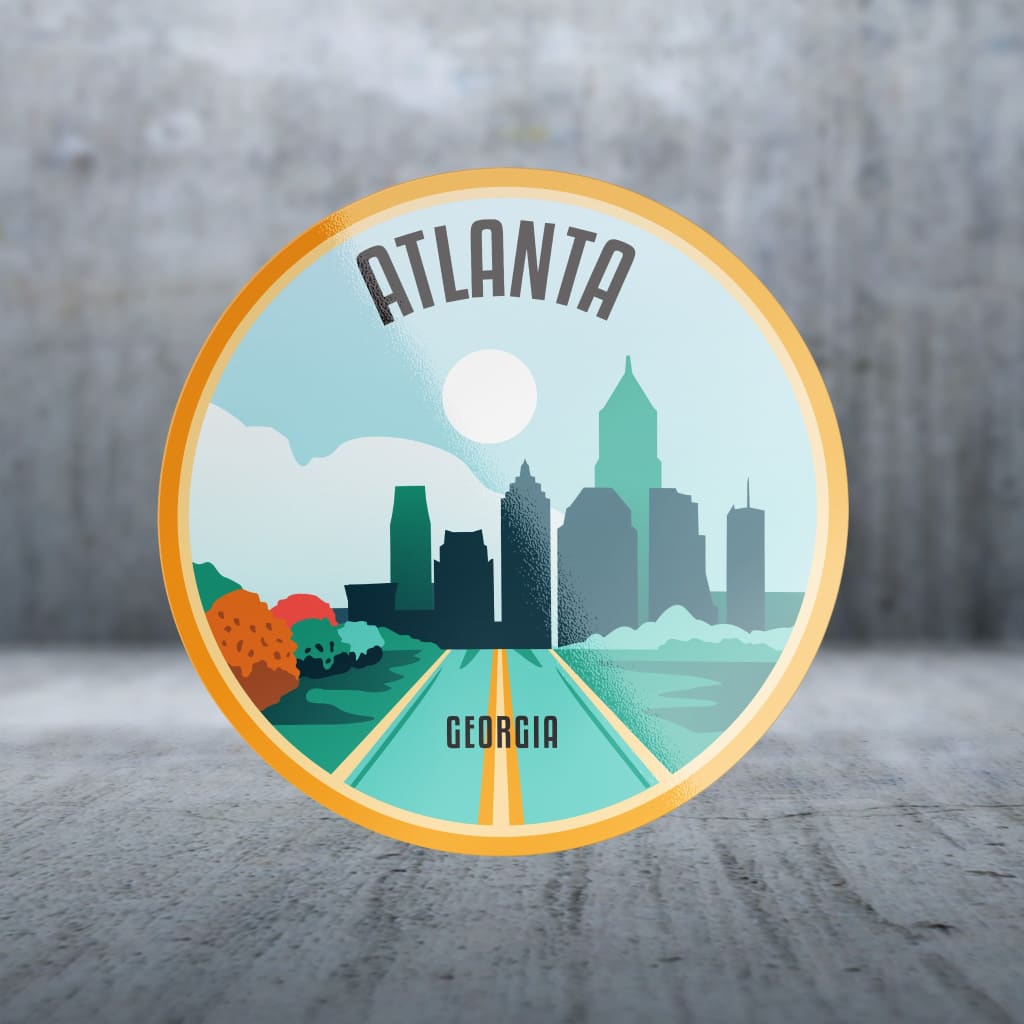 Sticker Pack | 8585 - Clean City Lines - Atlanta