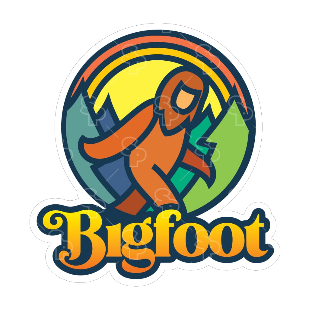 8616 - Bright Text - Big Foot