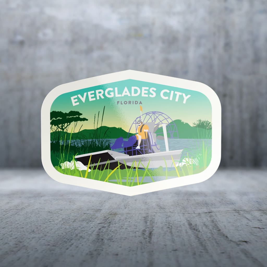 Sticker Pack | 8627 - Clean NP Scene - Airboat