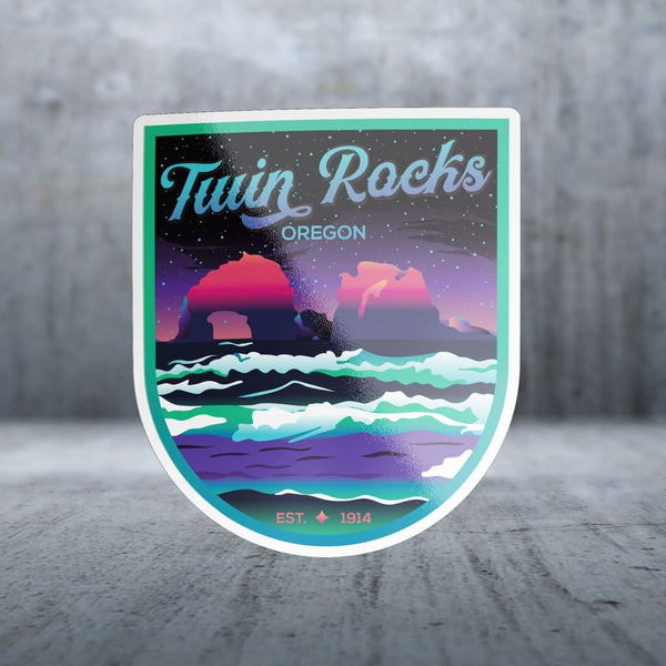 Sticker Pack | 8976 - Neon Sky - Twin Rocks