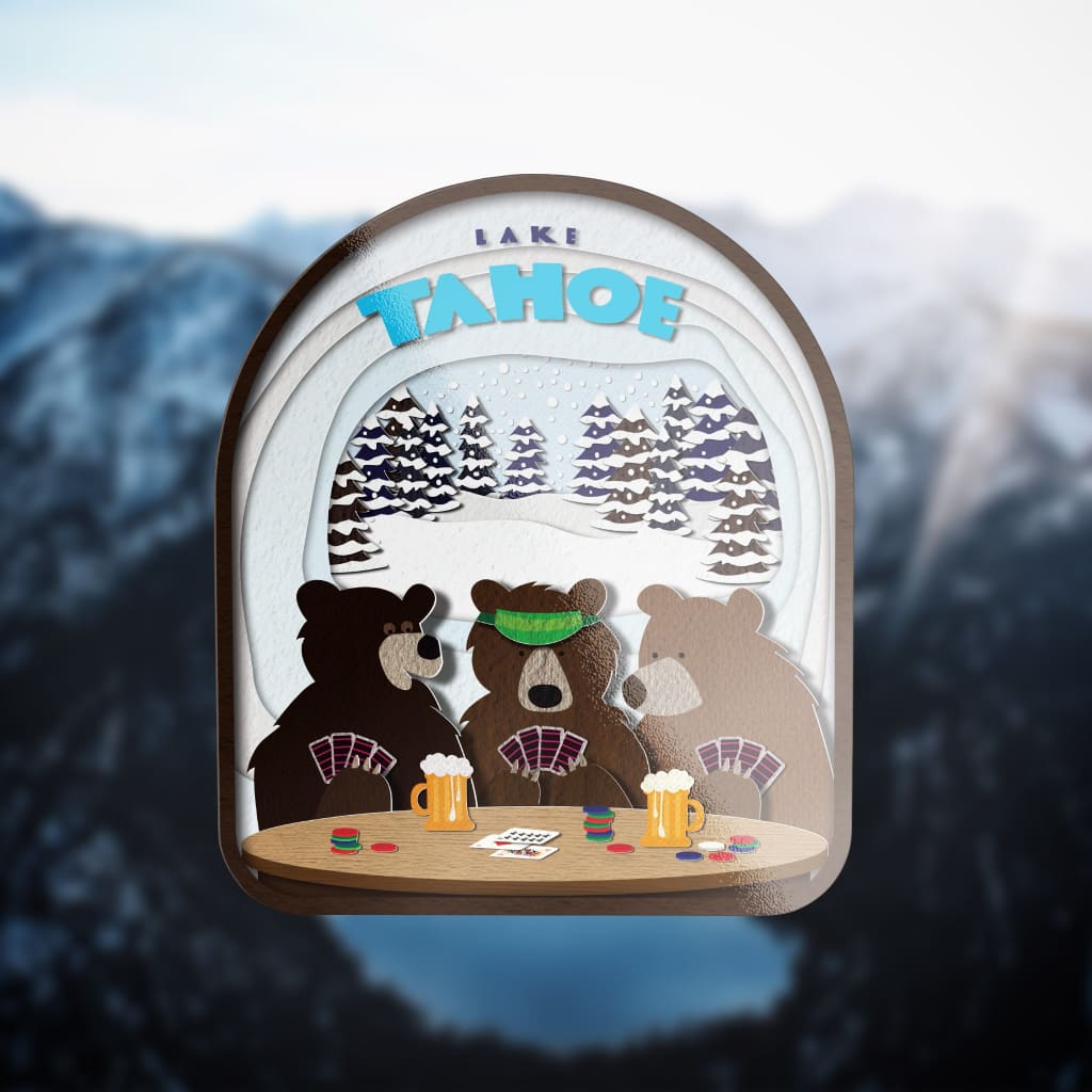 916 - Bears Playing Poker