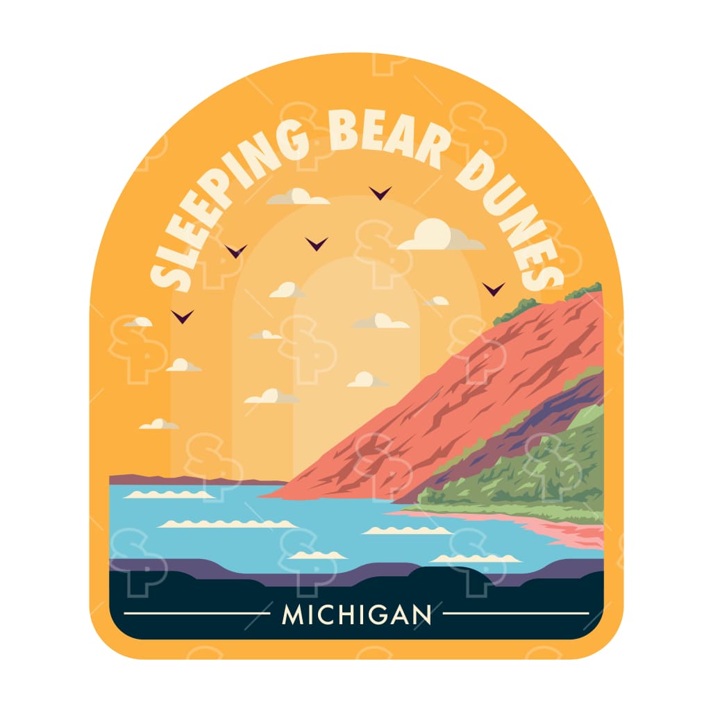 9198 - Arc Badge Sleeping Bear Dunes