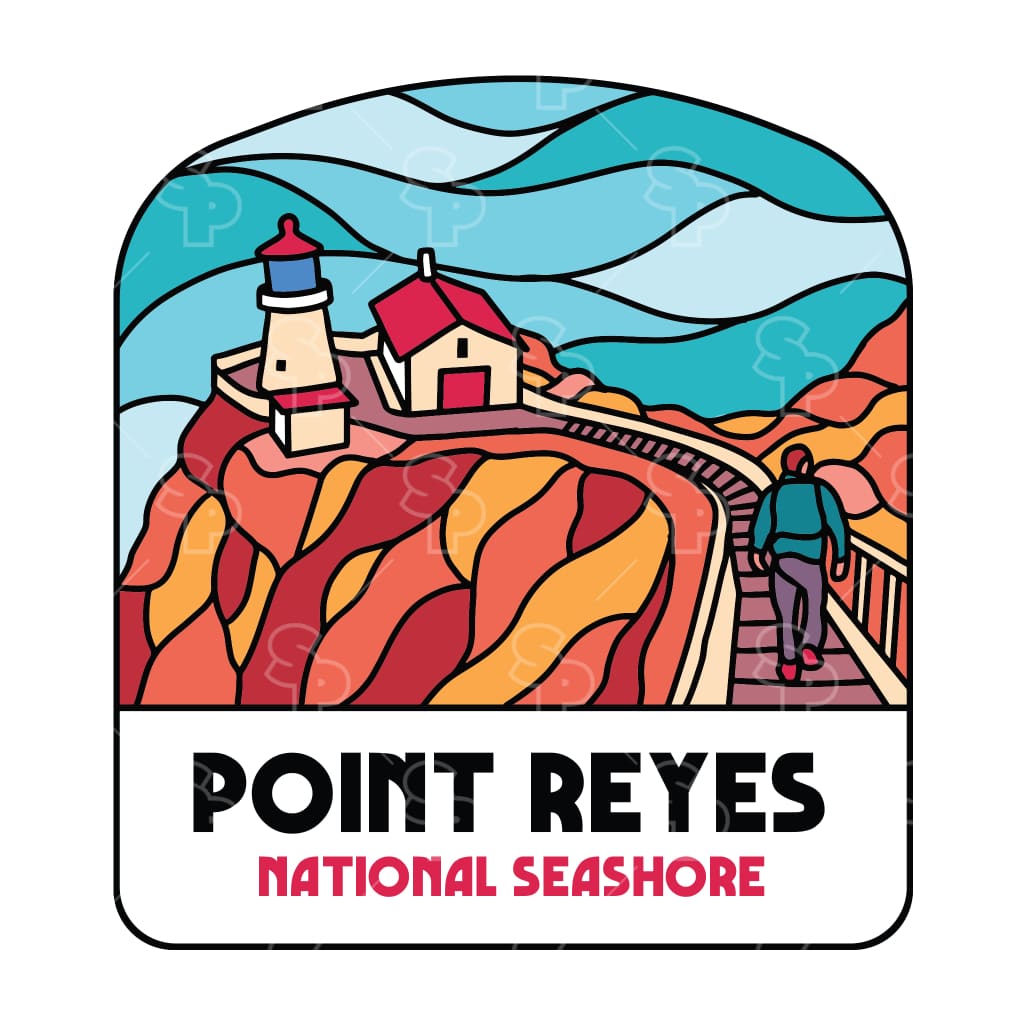 Sticker Pack | 9432 - Point Reyes Walk