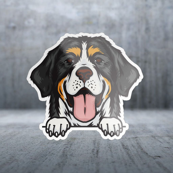 Sticker Pack | 9719 - Dogs Begging Illustrated - Bernese