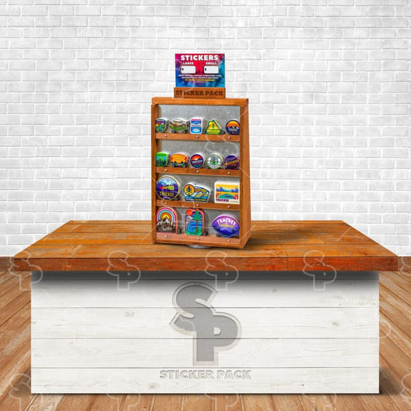 Sticker Pack | Free 2 Sided Counter Display