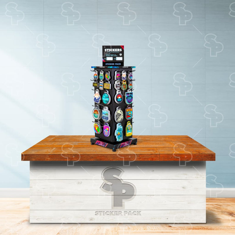 4 Sided Metal Counter