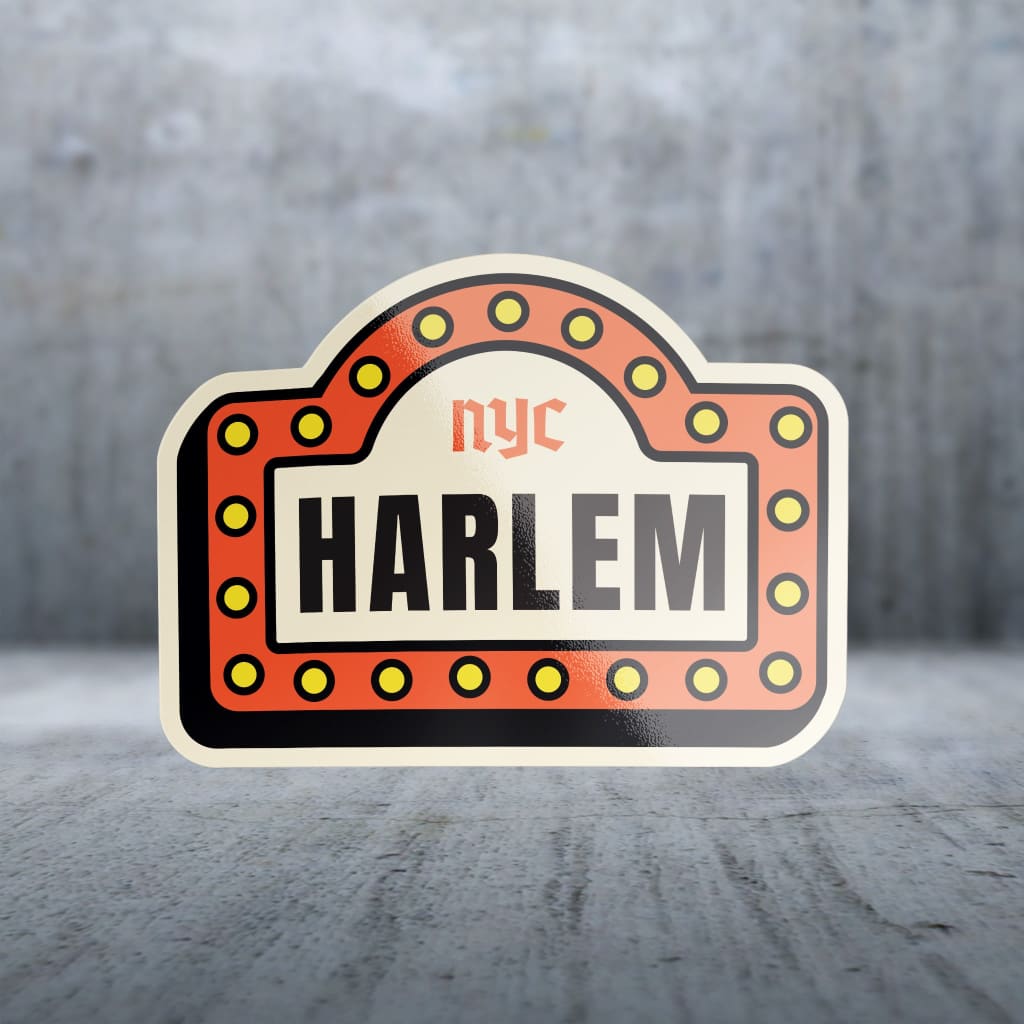 Sticker Pack | 12552 - Harlem Show Sign - New York