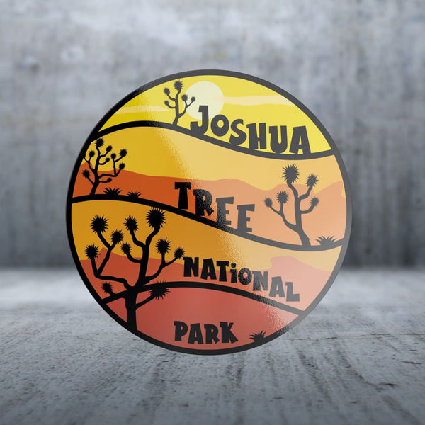 Sticker Pack | 12585 - Sunset Layers - Joshua Tree