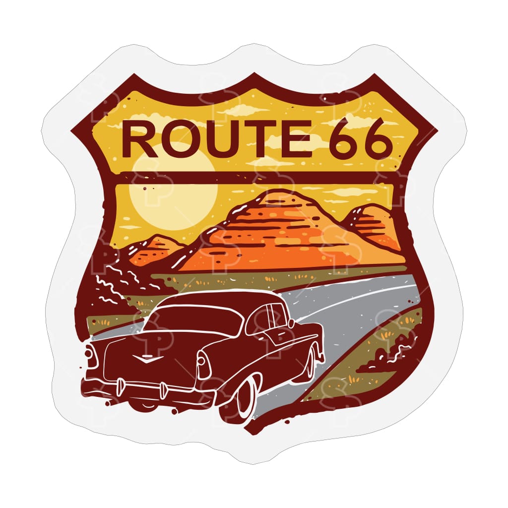 1896 - Route 66 Sunset Cadillac